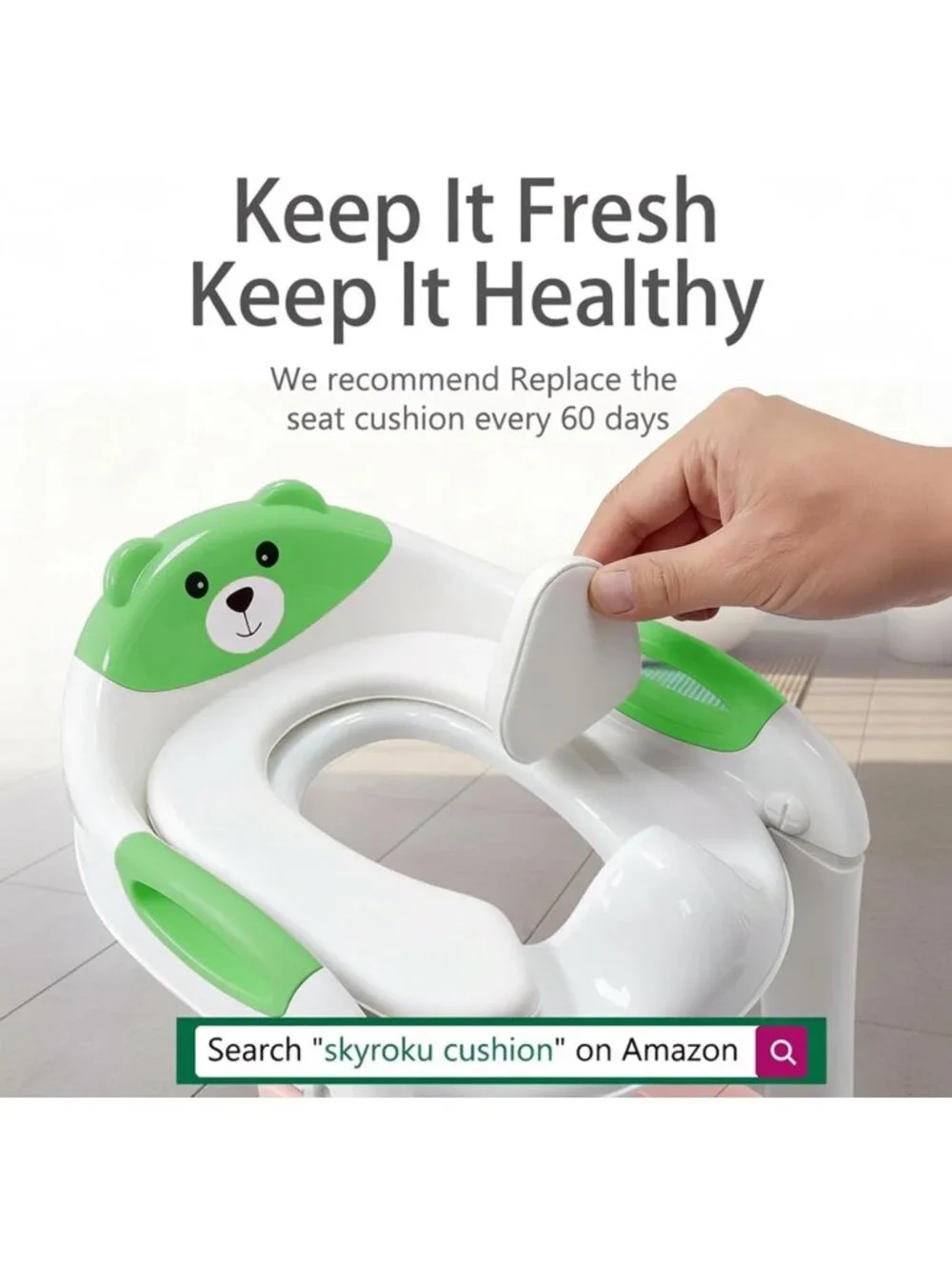 Adjustable Potty Training Seat with Step Stool Ladder for Toddlers, Anti-Slip